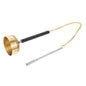 Toddmomy Telescopic Buddhist Chime Instrument for Temple Prayers Portable Prayer Bell Ring for Meditation and Rituals Lightweight Spiritual Accessory for Energy Healers and Practitioners