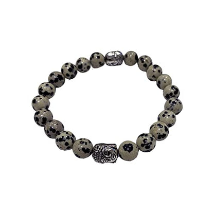 VIE Buddha Bracelet - style: Dalmatian