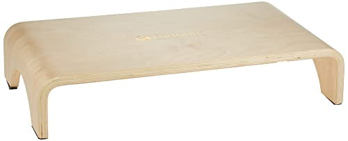 EARTHLITE Wooden Step Stool - Beautiful Finish, Large Surface, Strong & Stable Bed Step, Foot Stool, Massage Step-Up (4" or 7") - style: 7" High