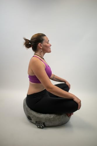Zen Vibrating Meditation Cushion for Enhanced Vibroacoustic Therapy (VAT) - Increase Focus, Reduce Stress with Sound and Vibration