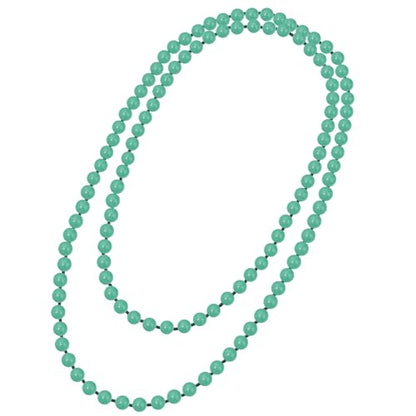 Beaded Necklace Hand Knotted for Woman - color: Green Aventurine 1