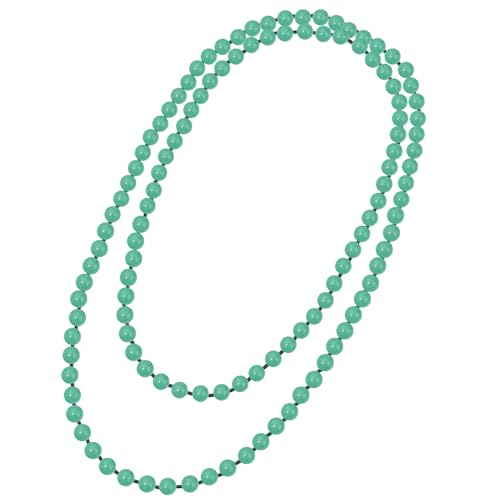 Beaded Necklace Hand Knotted for Woman - color: Green Aventurine 1