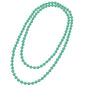 Beaded Necklace Hand Knotted for Woman - color: Green Aventurine 1
