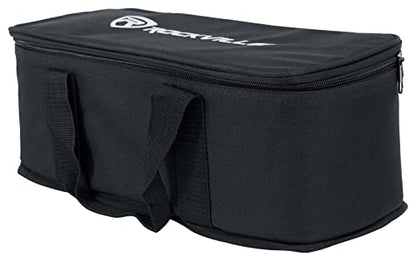 Rockville MINI RF BAG Carry Case for 5 MINI RF or IR Lights, Padded Interior, Adjustable Dividers, Perfect for Transport & Storage
