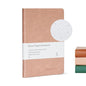 Stone Paper Journal Premium A5 Hardcover Vegan Leather Notebook Journal | 160 Pages | Premium Quality Professional Notebook For Men and Women |Comes With Gift Box Waterproof Notebook - color: Matt Pink