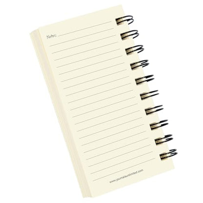 Write it Down series by Journals Unlimited, Guided Journal, Me, A Personal Journal, Mini-Size 3”x5.5”, Kraft Hard Cover, Made in USA