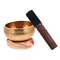 BESPORTBLE 1 Set Buddhism Supply Meditation Sound Bowl with Cushion Mallet Chanting Bowl for Yoga Relaxation Home Decor Prayers