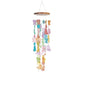 Capiz Shell Wind Chimes - Comfortable & Protective from Negative Energy - Soothing Sound & Aesthetic Appeal - Shell Wind Chimes Perfect for Garden & Porch, (Pastel)
