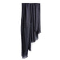 Harewom Lightweight Gauze Linen Feeling Shawl Wraps for Women Beach Summer Scarf for Evening Wedding Dresses - color: Shawl Wraps - Black-grey