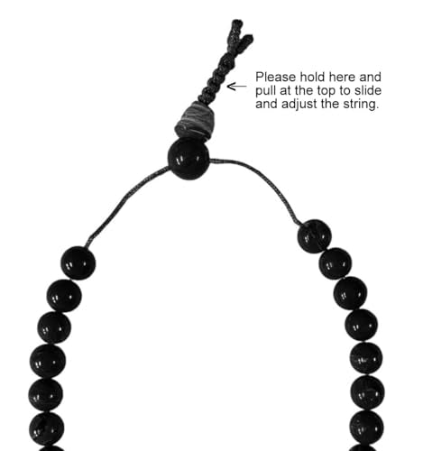 Agan Traders Authentic 108 Mala Beads Necklace – Tibetan Prayer Japamala – Meditation Necklace for Yoga Healing – Gemstone Mala Beads with Tassel for Men & Women - color: red-agate