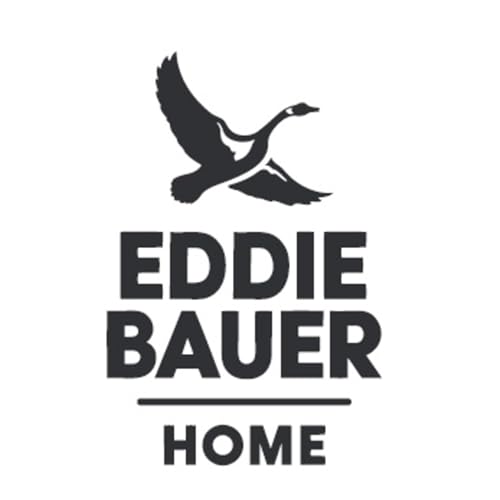 Eddie Bauer - Throw Blanket, Soft & Reversible Cotton Flannel Bedding, Throw Blanket for Couch or Bed (Kettle Falls Red/Black, 50" x 60")