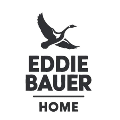 Eddie Bauer - Throw Blanket, Soft & Reversible Cotton Flannel Bedding, Throw Blanket for Couch or Bed (Kettle Falls Red/Black, 50" x 60")