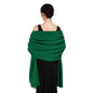 Pashmina shawls and wraps for Evening Dresses Scarf for Women Winter Shawl Wraps for Women Weedings - color: Green-2