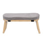 Asixxsix Meditation Bench, up to 260 Pounds, Wooden Folding Meditation Stool with Cotton Cushion, Non Slip Pads Base, Portable Foldable Yoga Stool for Relaxation Tea Ceremony Home