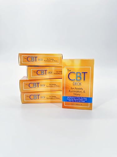 The CBT Deck for Anxiety, Rumination, & Worry: 108 Practices to Calm the Mind, Soothe the Nervous System, and Live Your Life to the Fullest