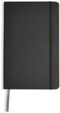 Amazon Basics Classic Lined Writing Notebook for Note Taking and Journaling, Hardcover with Elastic Closure, 240 Pages, 5" x 8.25", Black - size: 1 Pack, style: Ruled