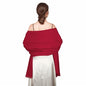 Shawl Wraps for Women Pashmina Shawls and Wraps for Evening Dresses Large Soft Scarf Winter Scarf Wedding Shawl… - color: Red