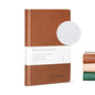 Stone Paper Ruled Notebook Premium A5 Hardcover Vegan Leather Journal | 160 Pages | Premium Quality Executive Notebook For Men and Women |Comes With Gift Box Water Proof Notebook Cinnamon - color: Cinnamon Brown