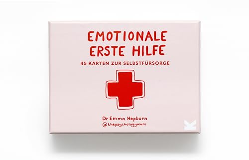 Laurence King Emotional First Aid: 45 Self Care Cards, Silver