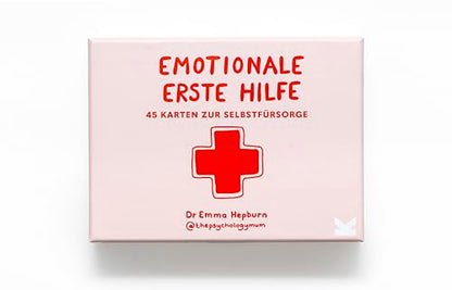 Laurence King Emotional First Aid: 45 Self Care Cards, Silver
