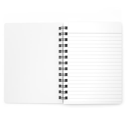 Gratitude Is the Attitude Spiral Bound Journal | Floral Gold Wreath | 150 Lined Pages | Glossy Durable Cover