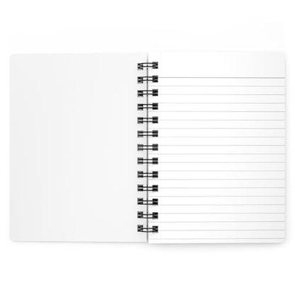 Gratitude Is the Attitude Spiral Bound Journal | Floral Gold Wreath | 150 Lined Pages | Glossy Durable Cover