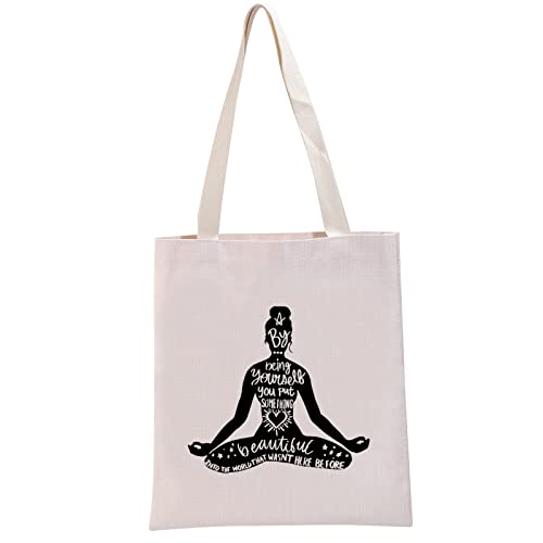 G2TUP Yoga Cosmetic Bag - meditation & Zen Inspired Gift for Yoga Lovers