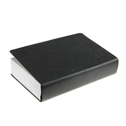 RUIXIA Ruled Page A5 Notebook Super Thick 320 Sheets Sketch Book with PU Leather Cover 100GSM Paper Notepad Lined Journal Drawing Pad Diary for Study Working Travelling Black Grey NOT-BOK-0026-TXP - color: Black with Grey Edge