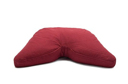 Burgundy Regular Lift Buckwheat Hull Cosmic Cushion Meditation Cushion Pillow