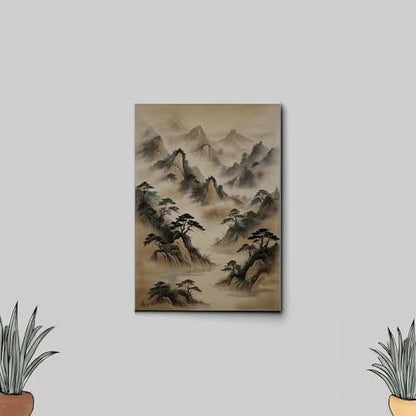 Japanese Wall Art, Minimalist Wall Art, Neutral Abstract Art, Modern Minimalist, Zen Wall Art, Zen Printed Wall Art, Japanese Art Print, Artwork Canvas Décor, Arts