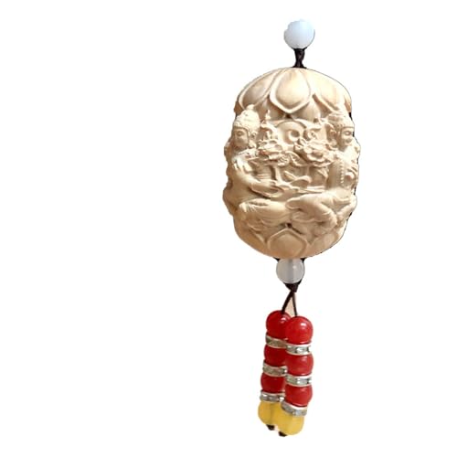 Antique Buddha Wooden Statue Accents Zen Meditation Wood Sculpture Decor for Living Room Spa Or Yoga Studio Centerpiece Books Living Room Bedroom Ornament