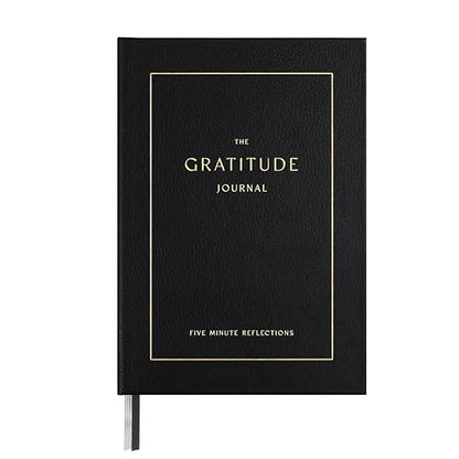 &And Per Se Gratitude Journal – 5 Minute Daily Practice for Women with Prompts & Quotes – Undated Mindfulness & Happiness Notebook (Bold Black) - color: f.Bold Black