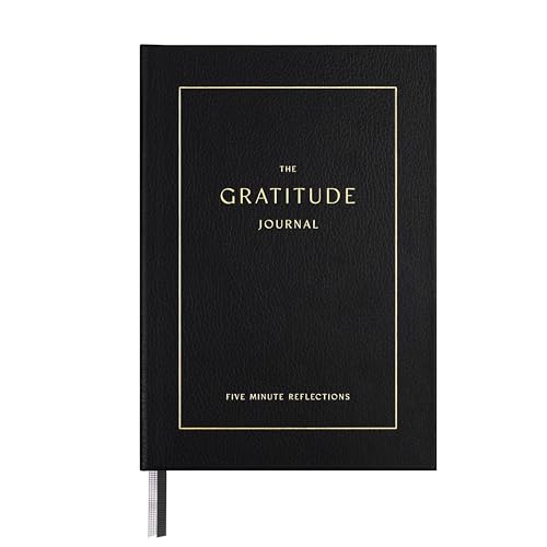 &And Per Se Gratitude Journal – 5 Minute Daily Practice for Women with Prompts & Quotes – Undated Mindfulness & Happiness Notebook (Bold Black) - color: f.Bold Black