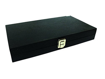 BIN BUDDY Show Case & Collector's Box | Size 8.5" x 14.75" x 2" | Secure Latch | Great For Storing & Displaying Jewelry, Watches, Collections & Art Equipment