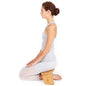 Bamboo Meditation Bench (18" W x 7.5”L), Portable Seiza Kneeling Stool, Detachable Legs or Hinged Folding Legs, Original Ergonomic Design with Carrying Bag