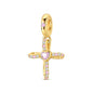 Prayer Cross Elephant Airplane Suitcase Charm 925 Sterling Silver Charms fits for Bracelets Necklace Pendant Bead Charms Jewelry Gift for Women Family - color: Forever Cross Charm