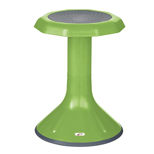 ECR4Kids ACE Active Core Engagement Wobble Stool, 18-Inch Seat Height, Flexible Seating, Grassy Green - color: Grassy Green