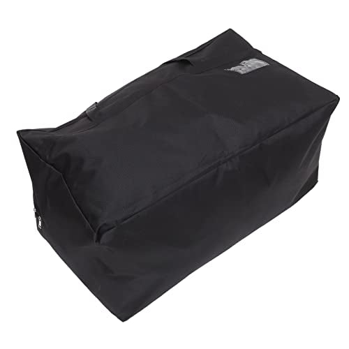 Luxshiny Large Waterproof Storage Bag for Moving and Organizing Clothes Bedding and Quilts Heavy Duty Oxford Fabric with Handles for Travel and Home Use