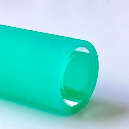 Singing Bowl Mallet Hollow Acrylic Silicone Rubber Striker Mallet for Playing Quartz Crystal Singing Bowls with Bundle Pocket(Green) - color: Green