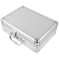 Aluminum Alloy Portable Storage Box Large Capacity Emergency First Aid Kit Hard Briefcase for Travel Tool Organizer Home and Outdoor Use