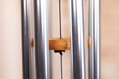 Blue Agate Meditation Chimes for Relaxing Sound Healing, 2-YEAR WARRANTY
