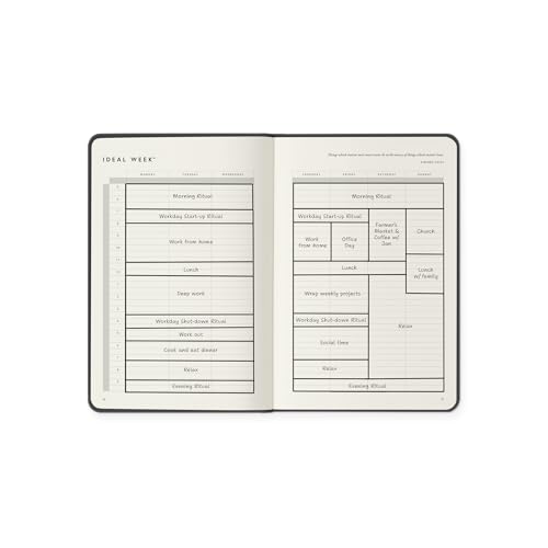 Full Focus Gray Linen Planner by Michael Hyatt - The #1 Daily Planner to Increase Focus, Eliminate Overwhelm, and Achieve Your Biggest Goals - Hardcover - color: Grey