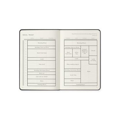 Full Focus Gray Linen Planner by Michael Hyatt - The #1 Daily Planner to Increase Focus, Eliminate Overwhelm, and Achieve Your Biggest Goals - Hardcover - color: Grey