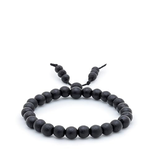 Divine Hindu Authentic Karungali Malai Bracelet for Men & Women | Premium Ebony Wood Spiritual Bracelet | Handcrafted Meditation