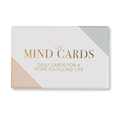 Mind Cards | 45 Cards for Daily Rituals, Gratitude & Journaling for Men and Women | Simple Steps to Positive Habits, Self Care for Busy Lives & Careers