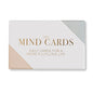 Mind Cards | 45 Cards for Daily Rituals, Gratitude & Journaling for Men and Women | Simple Steps to Positive Habits, Self Care for Busy Lives & Careers
