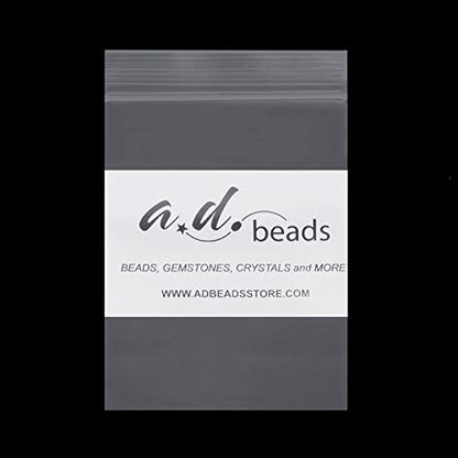 AD Beads 8mm Natural Round Loose Beads 110 Pieces, for Making 108 Mala Prayer Beads Necklace, Bracelet & Yoga Meditation, Jewelry Design （Black Larvikite） - color: Black Larvikite, size: 8mm-110pcs