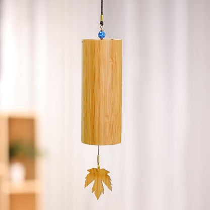 Handmade Wind Chimes Yoga Fine Meditation Musical Instruments Wind Chimes Outdoor Bamboo Wind Chimes Beautiful Sound Decoration Hanger Balcony with Hook Gifts Bianzhong, Bells