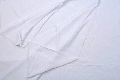 corciova Black Soft Girl Women Infinity Wrap Scarf Stretchy Jersey Knit Sleep Head Circle Scarf Continuous Loop Light Weight - color: 106 White