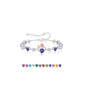 Birthstone Bracelets for Women - 925 Sterling Silver Rose Heart Charm Bracelets, Anniversary Birthday Gifts for Women Wife Mom Girlfriend Daughter, 6"+2" - color: 12-December-Tanzanite Blue